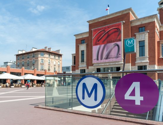 Le métro Ligne 4 «Mairie de Montrouge »